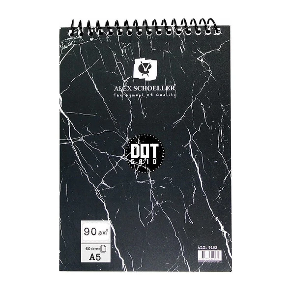 Supertrend Dot Grid Noktalı Eskiz Çizim Defteri 90 gr. A5 60 yp. ürün görseli