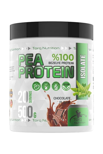 Torq Nutrition Pea Protein %100 Bezelye Proteini Çikolata 500 Gr - 20 Servis