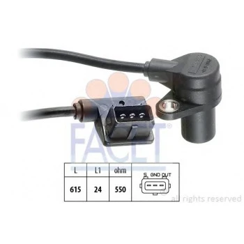 Bmw Krank Sensoru Bmw M50 E34 E36 93>95 - Facet 9.0049 ürün görseli 1