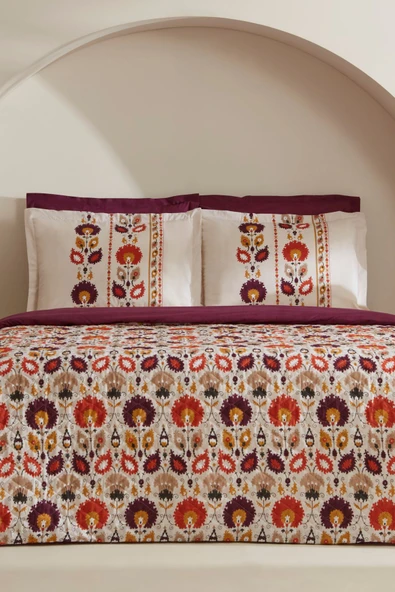 Velva %100 Pamuk Çift Kişilik Complete Takımı Multicolor - Resim 12