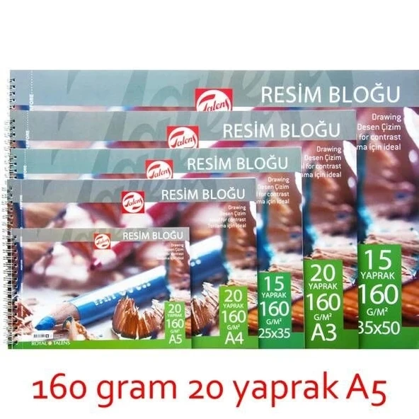 Supertrend Eskiz Çizim Defteri 160 gr. A5 20 yp. ürün görseli