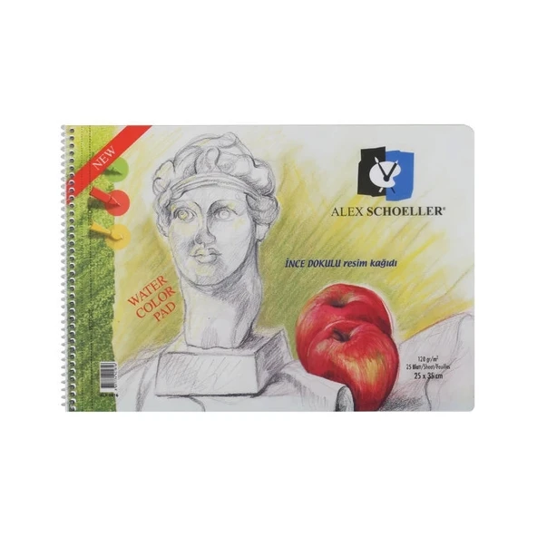 Supertrend PP Kapak Resim ve Eskiz Çizim Defteri 120 gr. 25x35 cm. 25 yp. ürün görseli