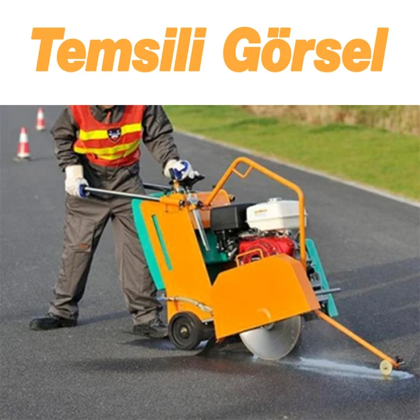Asfalt Kesme Testeresi Elmas Testere Bıçağı Kesim Asfalt Beton 450 mm Zemin Kesme Testeresi Diski - Resim 5