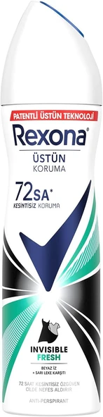 Rexona Kadın Sprey Deodorant Invisible Fresh Deep 150 ml