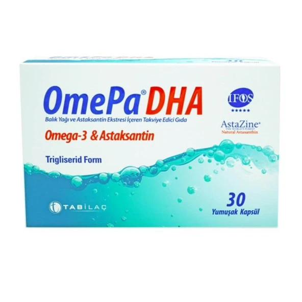 OmePa DHA 30 Yumuşak Kapsül