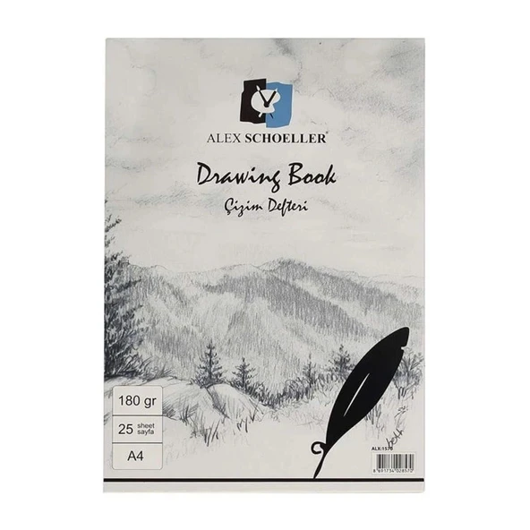 Supertrend Drawing Book Eskiz Çizim Defteri 180 gr. A4 25 yp. ürün görseli