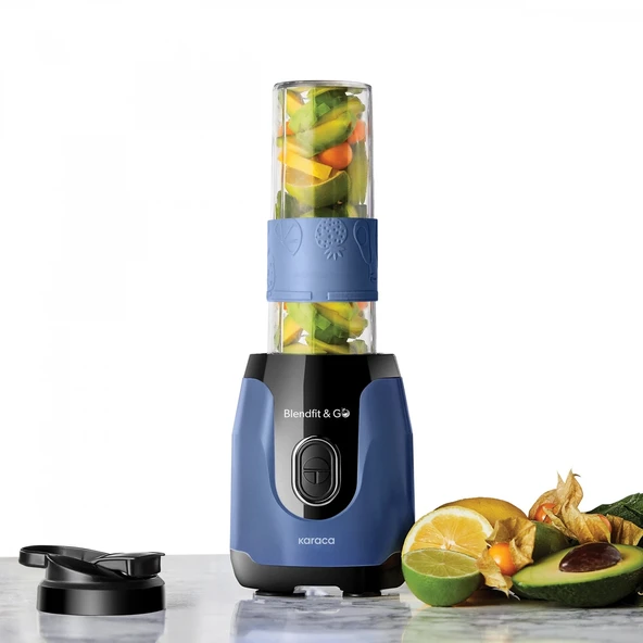 Karaca Blendfit Go Personal Kişisel Smoothie Blender Marine Blue ürün görseli