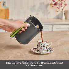 Karaca Hatır Neo Türk Kahve Makinesi Lime Green - Resim 2