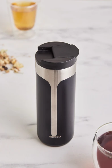 Mastermaid Çelik Termos 500 Ml Siyah - Resim 3