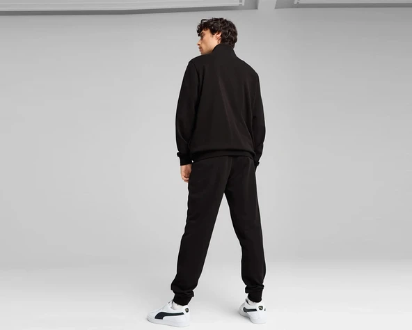 Puma Ess Sweat Suit Günlük Giyim Eşofman Takımı Siyah 68484801 - Resim 3