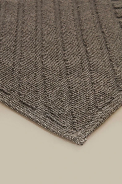 Sarah Anderson Sang Banyo Paspası Gri - Resim 3