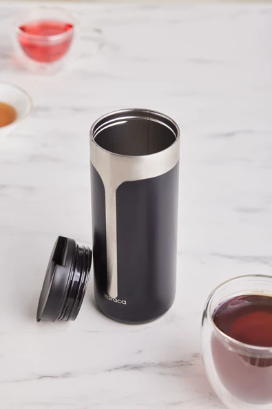 Mastermaid Çelik Termos 500 Ml Siyah - Resim 5