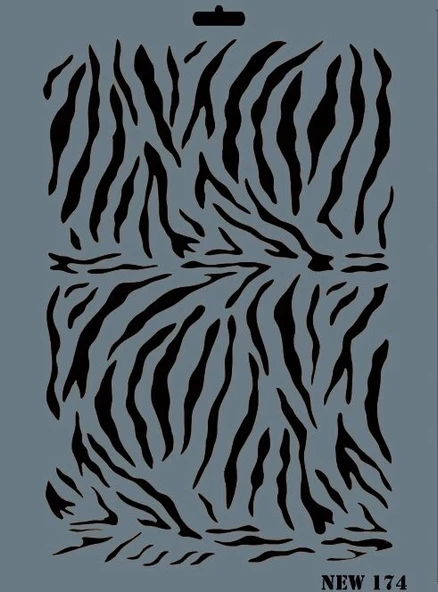 Supertrend Stencil Boyama Şablonu 25x35 cm. NEW-174 ürün görseli 1