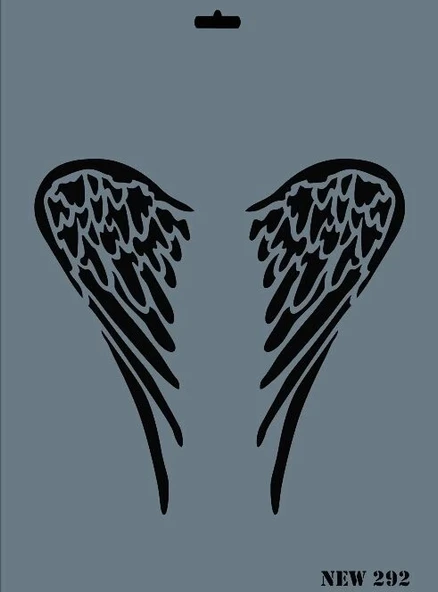 Supertrend Stencil Boyama Şablonu 25x35 cm. NEW-292 ürün görseli