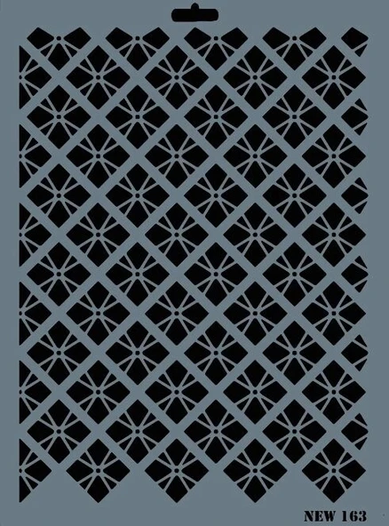 Supertrend Stencil Boyama Şablonu 25x35 cm. NEW-163 ürün görseli 1
