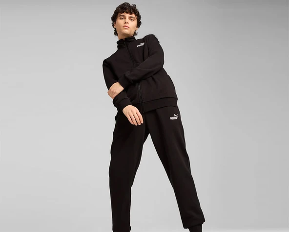 Puma Ess Sweat Suit Günlük Giyim Eşofman Takımı Siyah 68484801 ürün görseli 1