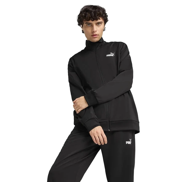 Puma Ess Poly Suit Erkek Günlük Eşofman Takımı Siyah 68484701 - Resim 3