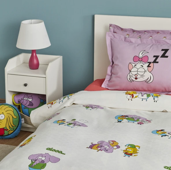 Karaca Home X Kral Şakir Yemek Savaşı Tek Kişilik Pike - Resim 3