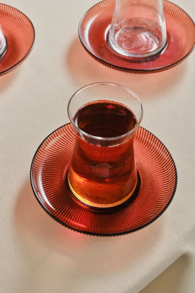 İrida 6 Kişilik 12 Parça Çay Seti 165 Ml - Resim 10