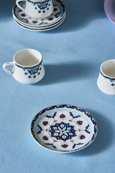 Bade 6 Kişilik Kahve Fincanı 85 Ml - Resim 4