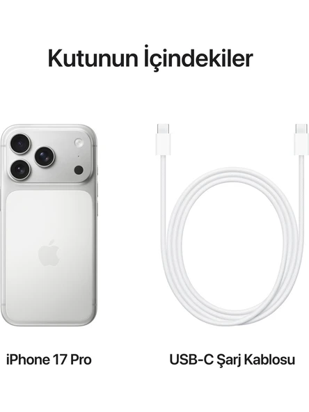 APPLE IPHONE 17 PRO 256 GB GÜMÜŞ - 3