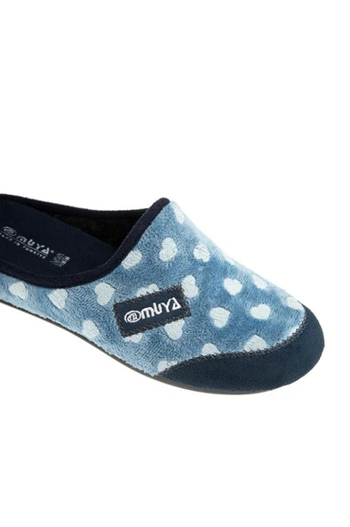 Muya Kasi 36913-448 Kadın Kışlık Ev Terliği Mavi 36-40 - 2