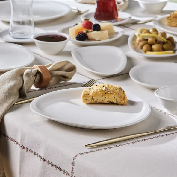 Karaca Forever Bone Cosima 26 Parça 6 Kişilik Kahvaltı Takımı - Resim 3