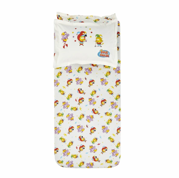 Karaca Home X Kral Şakir Circus Tek Kişilik Çarşaf Takımı - Resim 4