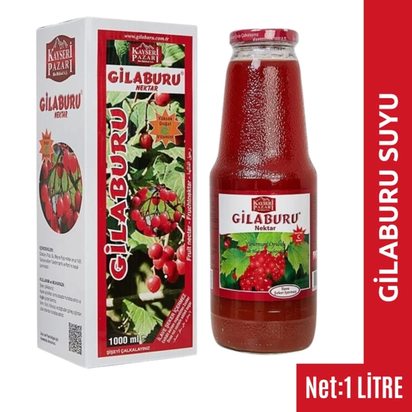 Gilaburu Suyu Şekersiz 1 Litre ürün görseli
