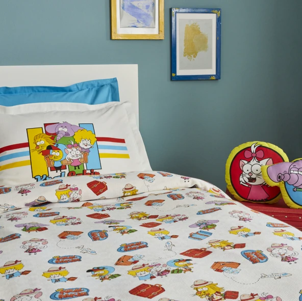 Karaca Home X Kral Şakir Travel Tek Kişilik Pike  - Resim 6