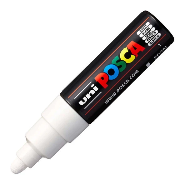 Supertrend Posca PC-7M Boyama Markörü 4.5-5.5 mm. BEYAZ ürün görseli