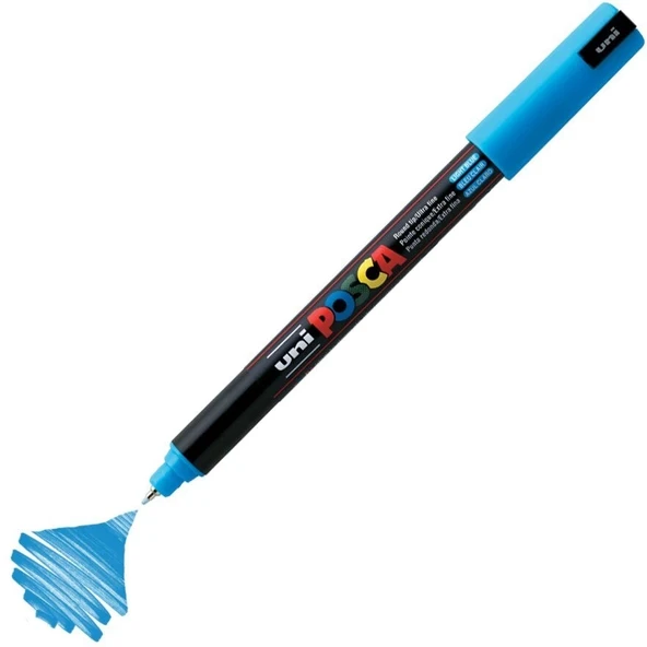 Supertrend Posca PC-1MR Boyama Markörü 0.7 mm. AÇIK MAVİ ürün görseli