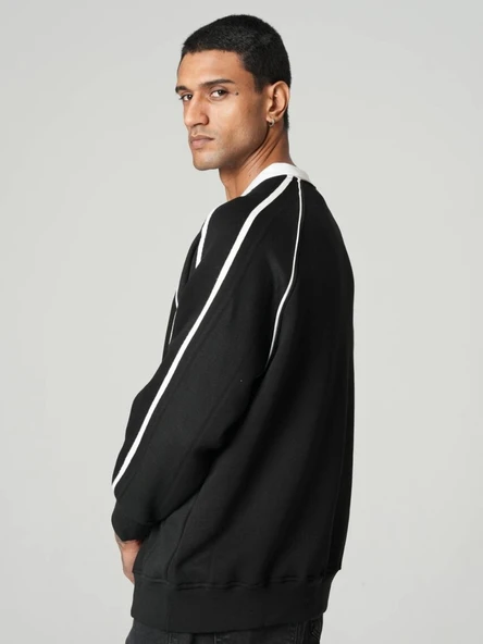 Polo Yaka Los Angeles 13 Oversize Sweatshirt - 2