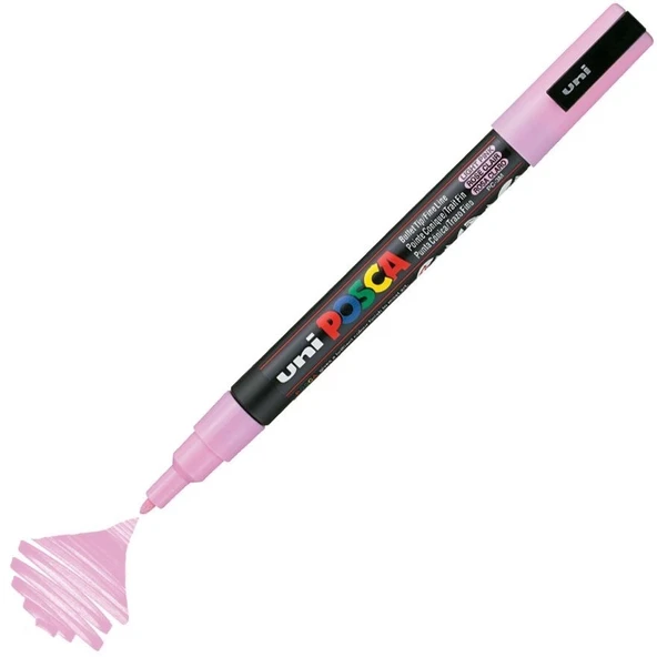 Supertrend Posca PC-3M Boyama Markörü 0.9-1.3 mm. AÇIK PEMBE ürün görseli