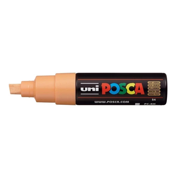 Supertrend Posca PC-8K Boyama Markörü 8 mm. Kesik Uç AÇIK TURUNCU