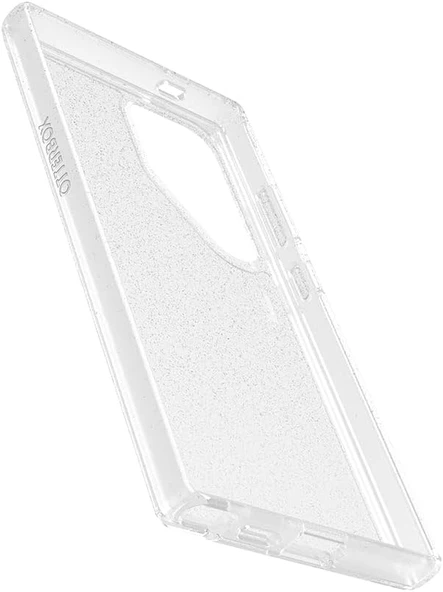 OtterBox Symmetry Clear Samsung Galaxy S24 Ultra için kılıf, darbeye dayanıklı, düşmeye karşı dayanıklı, ince koruyucu kılıf, askeri standartlara göre 3 kat daha fazla düşme, Stardust - Resim 5