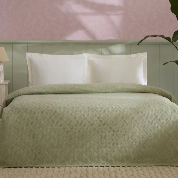 Karaca Home Mansy Çift Kişilik Tek Pike Adaçayı ürün görseli