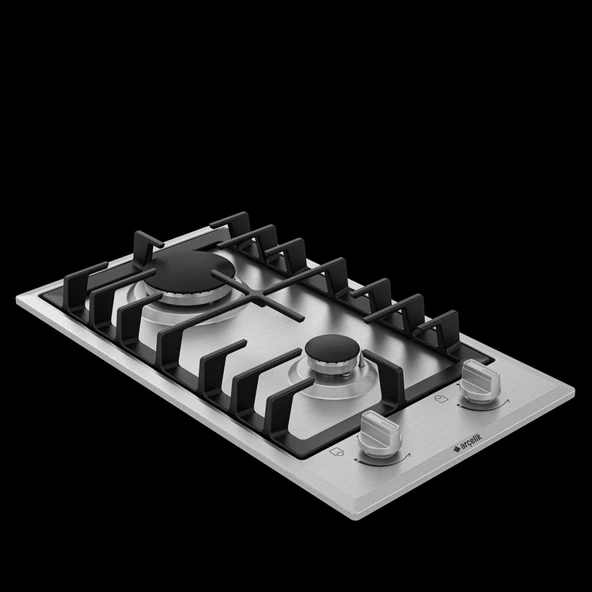 Arçelik OMD D 302 DI Domino Ocak - Resim 2