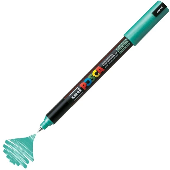 Supertrend Posca PC-1MR Boyama Markörü 0.7 mm. METALİK YEŞİL ürün görseli