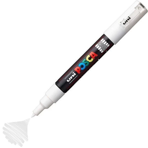 Supertrend Posca PC-1M Boyama Markörü 0.7 mm. BEYAZ ürün görseli