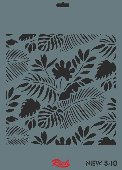 Supertrend Stencil Boyama Şablonu 25x35 cm. NEW-540 ürün görseli 1