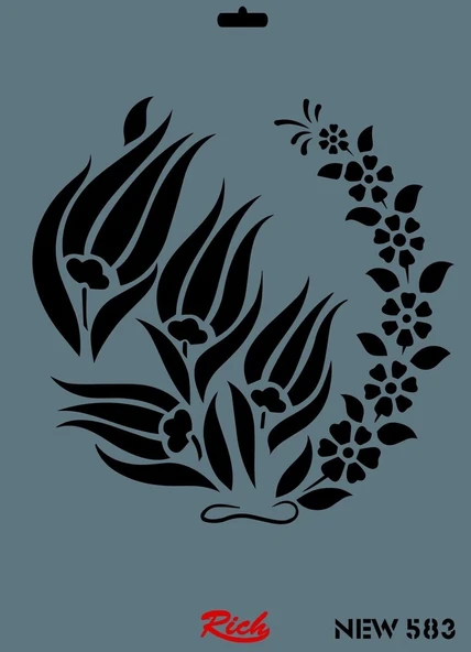 Supertrend Stencil Boyama Şablonu 25x35 cm. NEW-583 ürün görseli