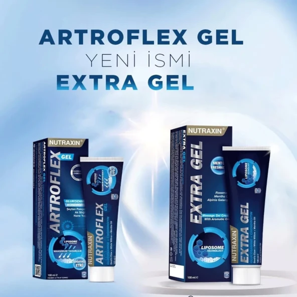 Nutraxin Extra Gel Aromatik Yağlar İçeren Masaj Jeli 100 Ml - 2