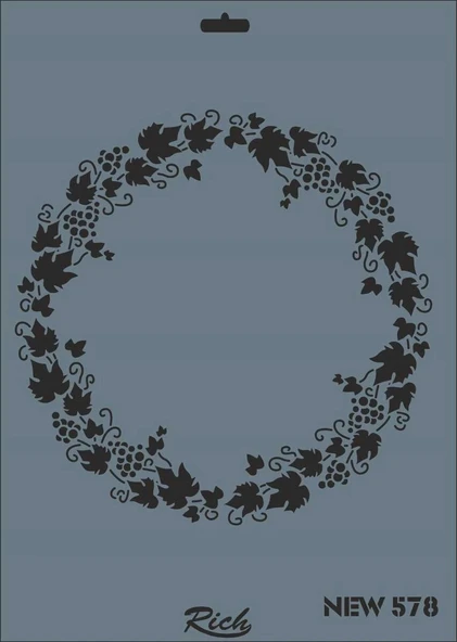 Supertrend Stencil Boyama Şablonu 25x35 cm. NEW-578 ürün görseli