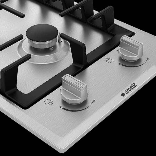 Arçelik OMD D 302 DI Domino Ocak - Resim 4