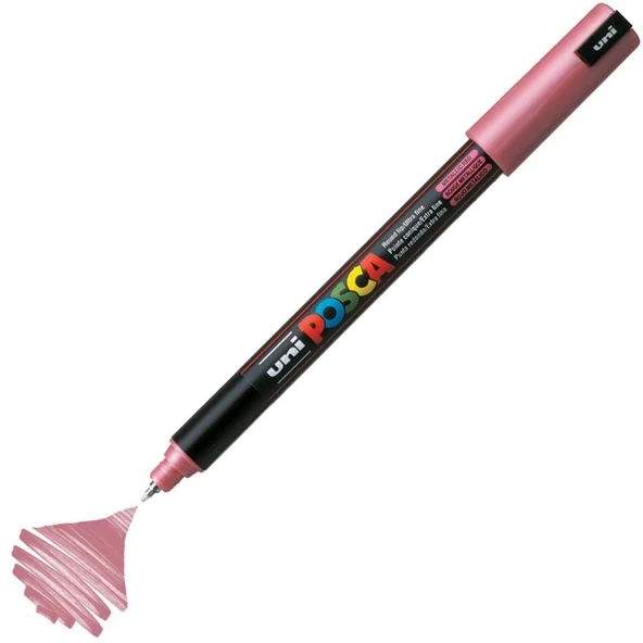 Supertrend Posca PC-1MR Boyama Markörü 0.7 mm. METALİK KIRMIZI ürün görseli