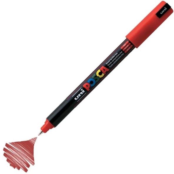 Supertrend Posca PC-1MR Boyama Markörü 0.7 mm. KIRMIZI ürün görseli