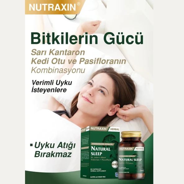 Nutraxin Natural Sleep 60 Kapsül - 2