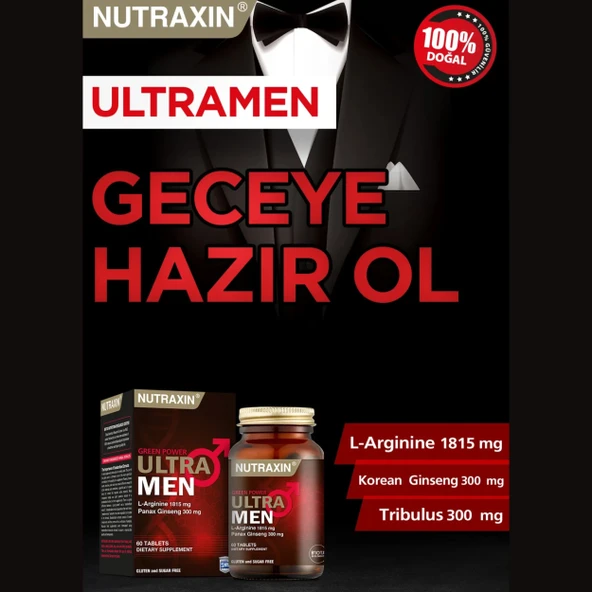 Nutraxin Ultra Men Erkeklere Özel Destek - 3