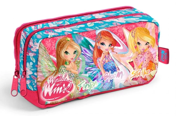 Winx Simli ve Kabartmalı Kalem Çantası (Yaygan 62129)